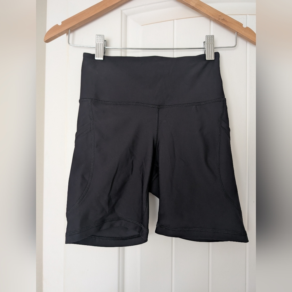 Old Navy High Rise Black Athletic Shorts